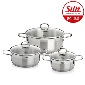 [실리트] 프리모 실리썸 양수 냄비 3종 세트 (16L+20L+24L)