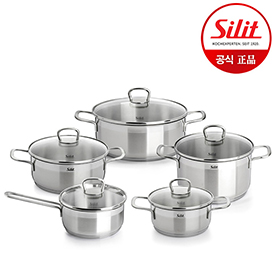 [실리트] 프리모 실리썸 냄비 5종 세트 (16편수+16L+20L+20H+24L)