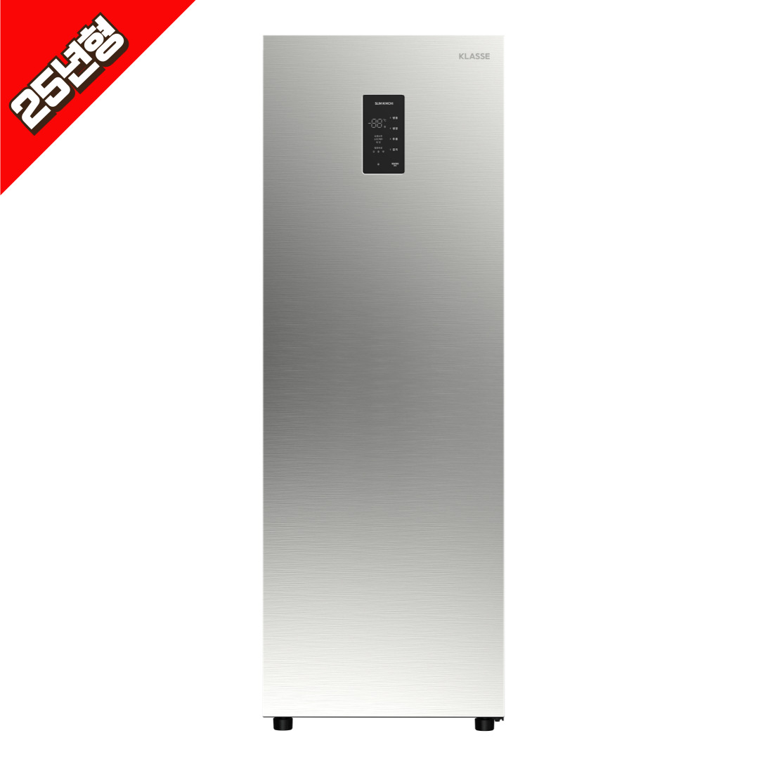 [25년형] KLASSE 김치냉장고 스탠드형 120L KAE112SSM4MSV(AK)