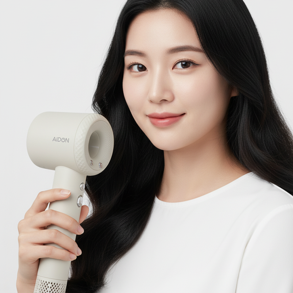 [AIDON]슈퍼케어 BLDC 헤어드라이어 라이트베이지 HA9TIV18BC(AO) 헤어드라이기