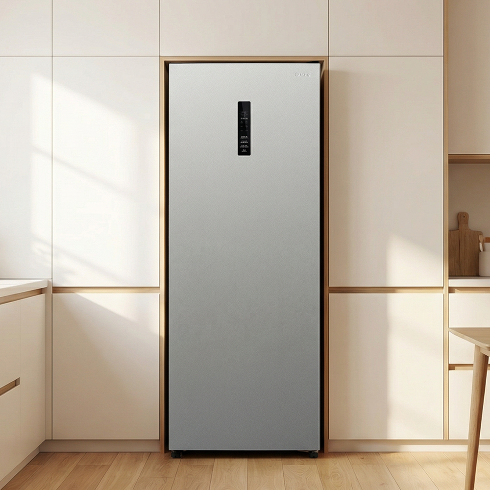 [현대큐밍] 26년형 미니 슬림 소형 스탠드형 168리터 김치냉장고 1도어 KAE116TSME18