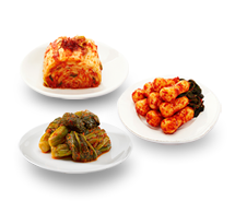 위니아포기김치 3kg + 총각김치 3kg + 갓김치 1kg
