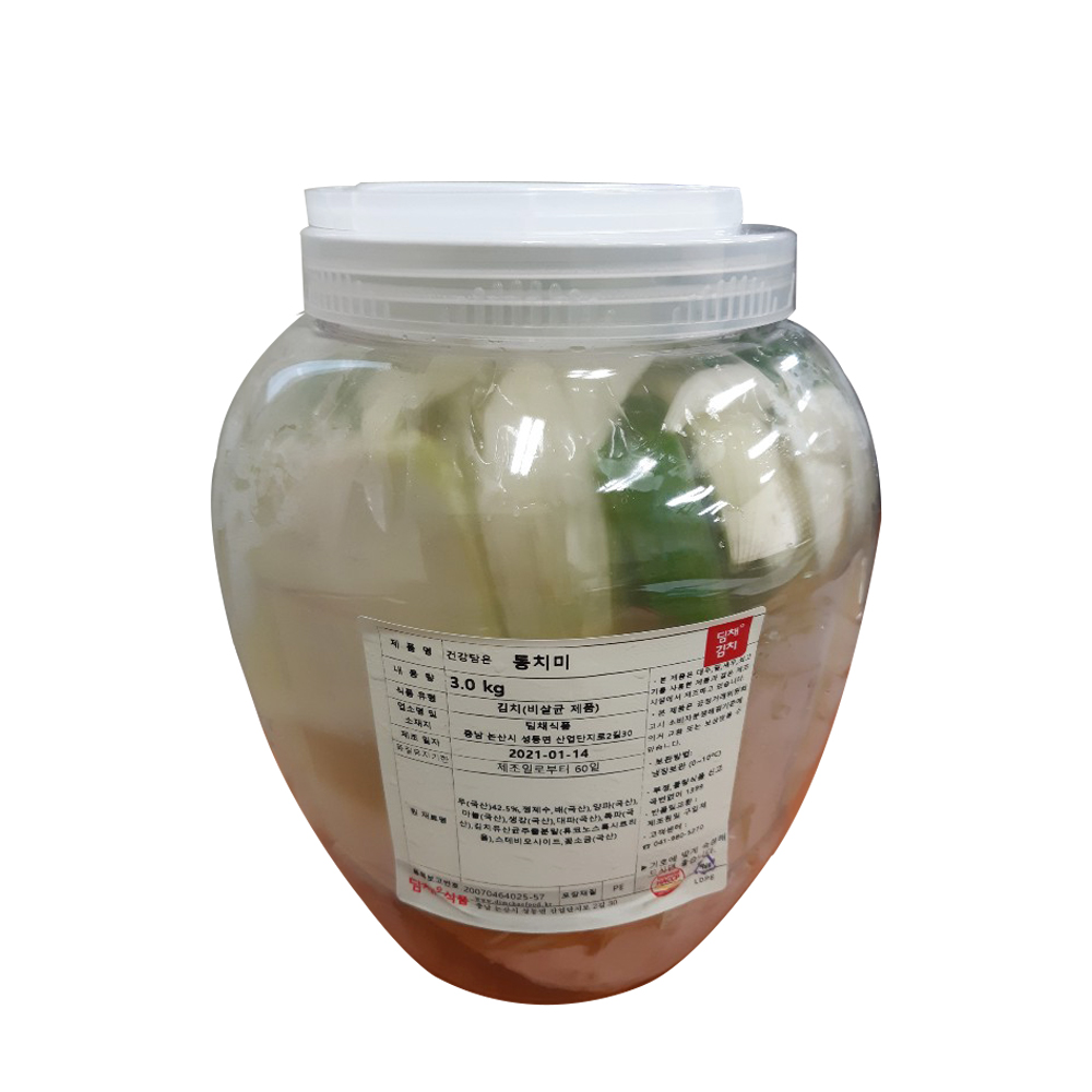 건강담은 동치미 3Kg(계절상품)